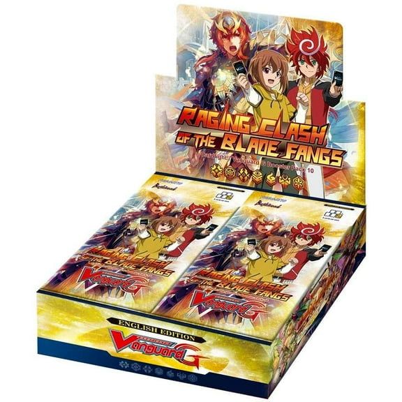 Cardfight Vanguard G Raging Clash of the Blade Fangs Booster Box (30 Packs)
