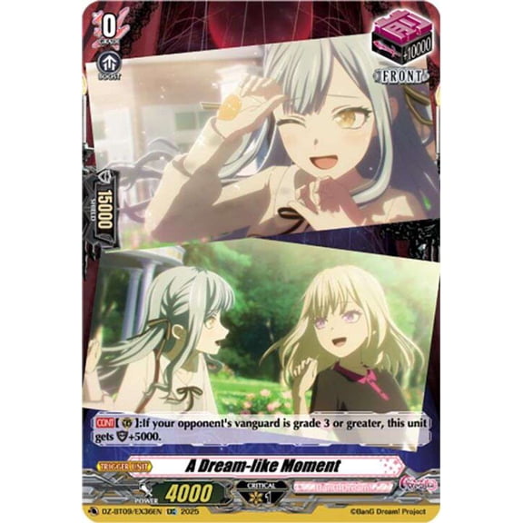 Cardfight Vanguard Super Brave Detonation EXC A Dream-like Moment DZ-BT09/EX36EN