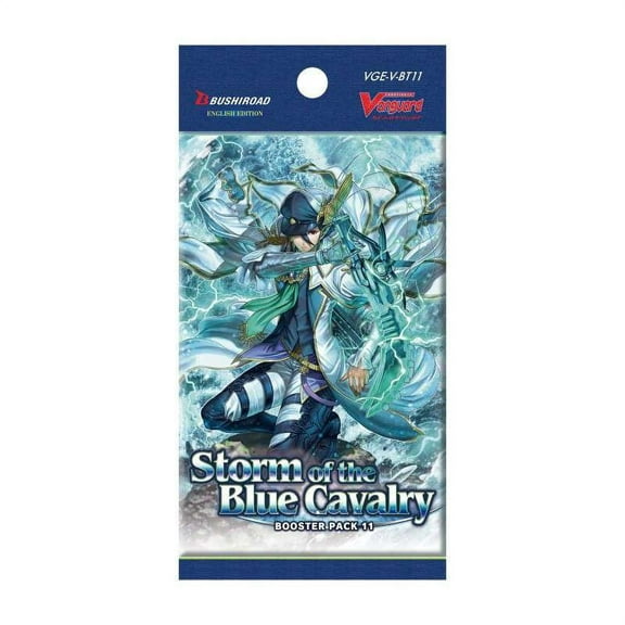Cardfight Vanguard Trading Card Game Storm of the Blue Cavalry Booster Pack (7 Cards)