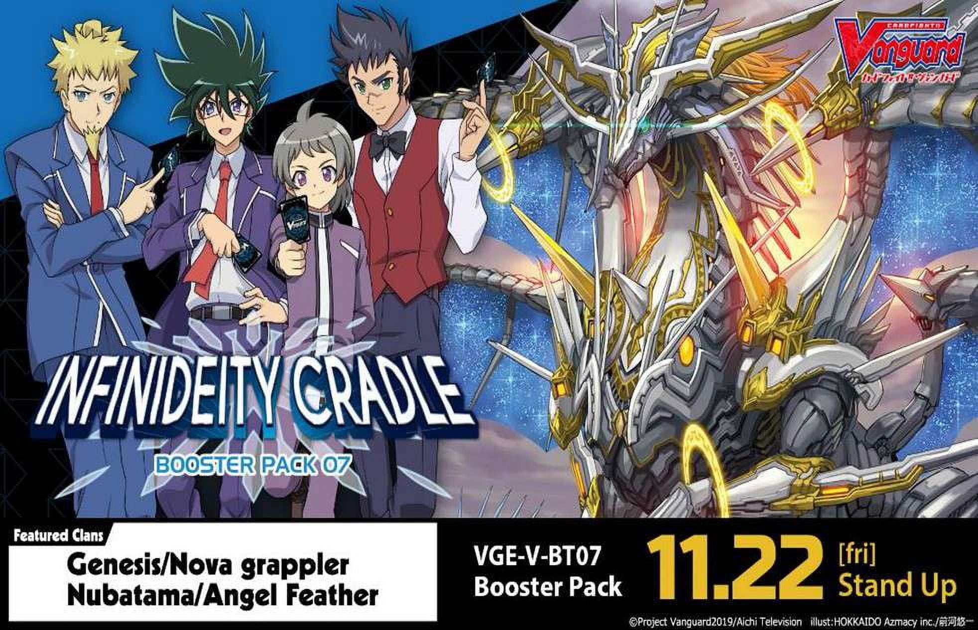 Cardfight Vanguard V Infinideity Cradle Booster Box (16 Packs) - Walmart.com