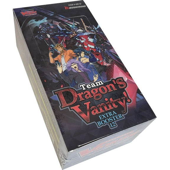 Cardfight Vanguard V Team Dragon's Vanity Extra Booster Box (12 Packs)