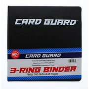 Cardguard Premium 3Ring 3 غلاف البطاقة بما في ذلك 100 Starter Series 9Pocket Pages