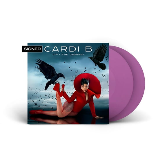 Cardi B AM I THE DRAMA? (VIOLET VINYL WITH SIGNED INSERT - Exklusiv bei Amazon.d (Vinyl Record)