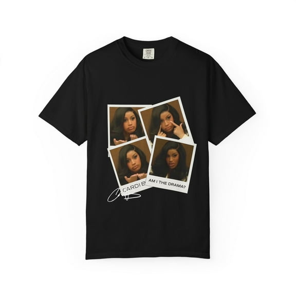 Cardi B Am I The Drama? Unisex T-shirt - Polaroid Fan Tee