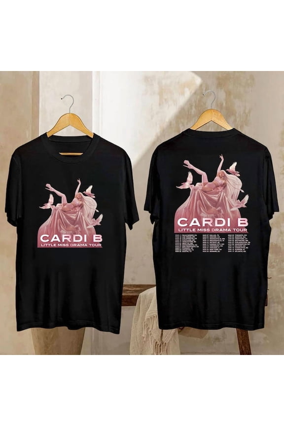 Cardi B Little Miss Drama Tour 2026 Shirt, Cardi B Tour 2026 Shirt, Cardi B Fan Gift, Cardi B Am I the Drama Shirt