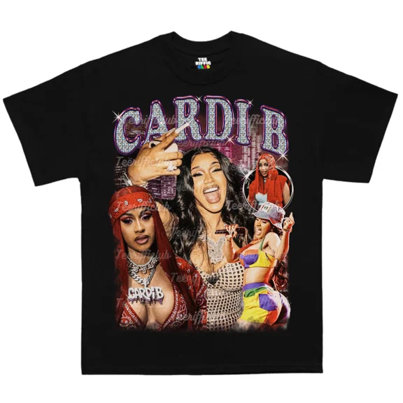 Cardi B T-Shirt, Music Hip Hop Rap Shirt