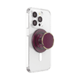 thumbnail image 1 of PopSockets MagSafe Phone Grip with Kickstand and Swappable Top - Enamel Red Wine, 1 of 3