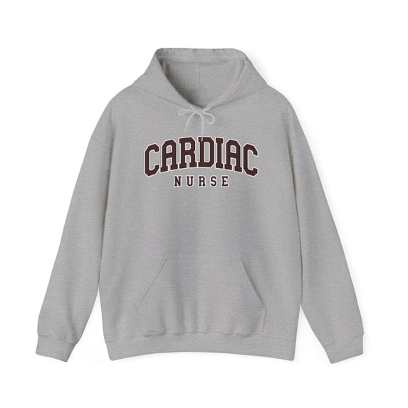 Cardiac Nurse Grad Hoodie, Gifts, Hooded Sweatshirt