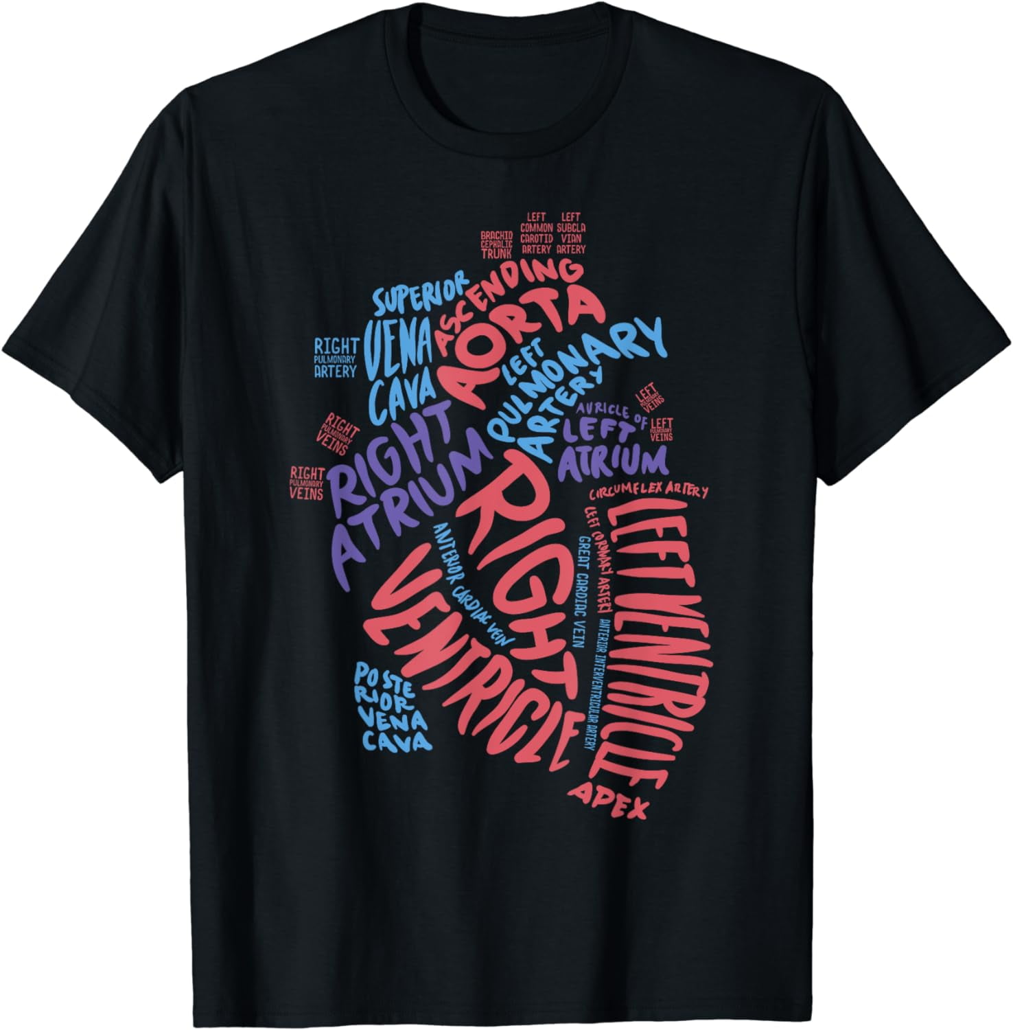 Cardiac Nurse Shirt Anatomical Heart Cardiology Medical Gift Cardiac Nurse Shirt Anatomical Heart Cardiology Medical Gift