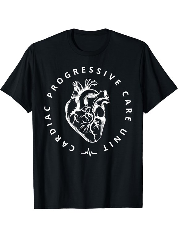 Cardiac Progressive Care Unit Cardiovascular Nurse CVICU T-Shirt