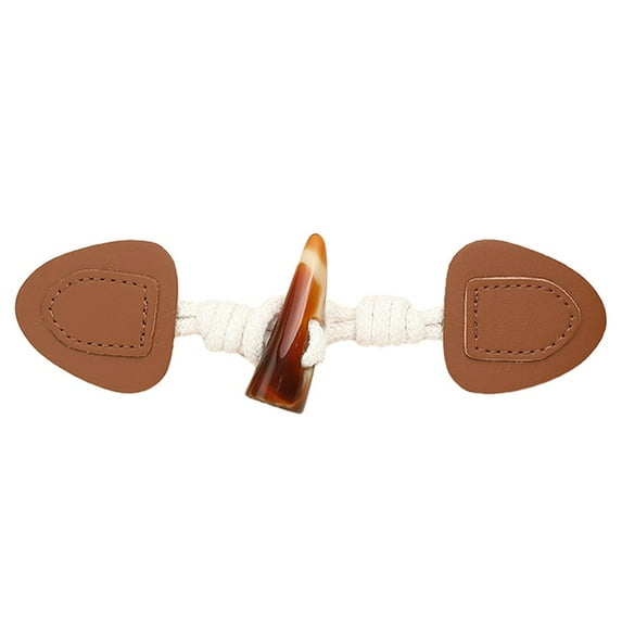 Cardigan Button Cowhide Buttons For Clothing Decoration Secure Fixation