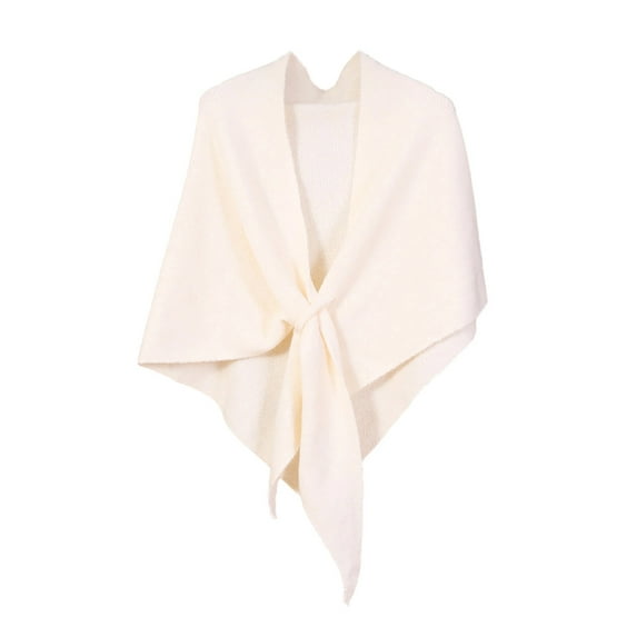 Cardigan Sweaters For Women Lightweight Sevevn Shawl Wraps for Women Solid Color Knitted Scarf Cape Shawls Sweater