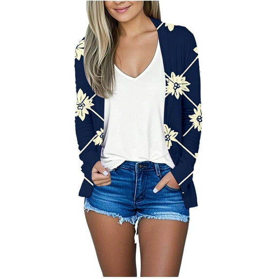 Cardigan Sweaters For Women Autumn Spring Summer Casual Solid V Neck Elegant Cardigan Tops Polyester Spandex Polyester Blouse Outerwear Jackets 1Pc Pink L Sweaters For Women