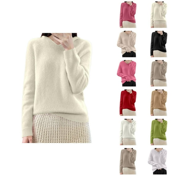 Cardigan Sweaters for Women Lightweight Knit Casual Summer Vacation Boho Outfit Oversized Hooded Sweater Pullover Soft Knit Casual Crewneck Long Sleeve Cozy Winter Top For Everyday Comfortable Wear