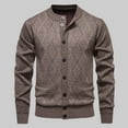 thumbnail image 1 of Cardigan Sweaters for Men Fall Casual Button Up Knit Top Open Front Soft Cozy Winter Sweater Jackets, 1 of 5