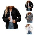 thumbnail image 1 of Cardigan Sweaters for Women 2025 Casual Long Sleeve Button Hooded Knitted Sweater Jacket Coat Womens Cardigan Sweaters, 1 of 6
