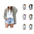 thumbnail image 1 of Cardigan Sweaters for Women 2025 Casual Open Front Long Sleeve Knitted Sweater Coat Jacket Womens Cardigan Sweaters, 1 of 7