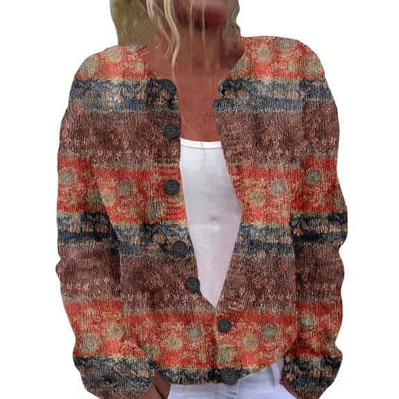 Cardigan Sweaters for Women Hemlock Cardigan for Cute Funny Xmas Open Front Button Sweater Long Sleeves Casual Knitted Outfits Sweater