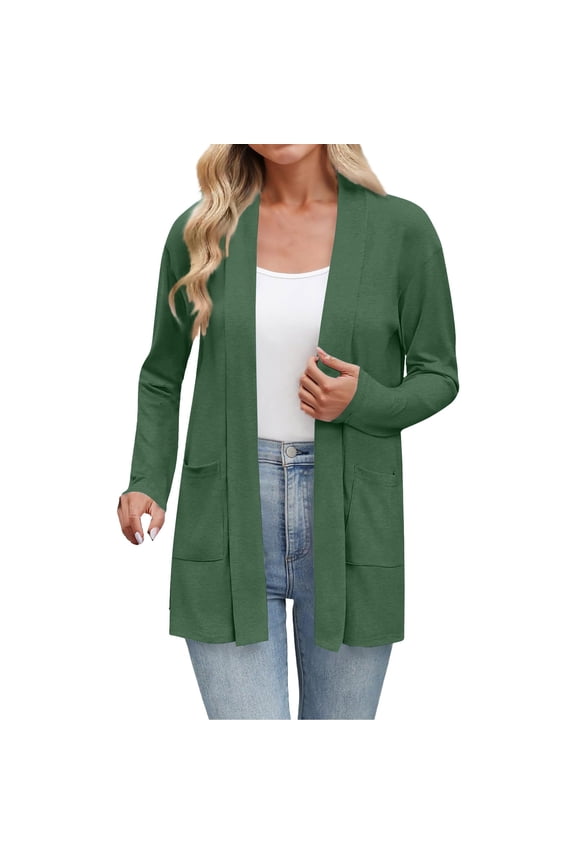 Cardigan Sweaters for Women Hemlock Lightweight Cardigans for Long Sleeve Thin Summer Cardigans Open Front Cardigan Fall Fashion Cardigan Sweater