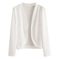 thumbnail image 1 of Cardigan Sweaters for Women Hemlock Long Sleeve Ice Silk Knit Skirt V Neck Cardigan Sweater, 1 of 7