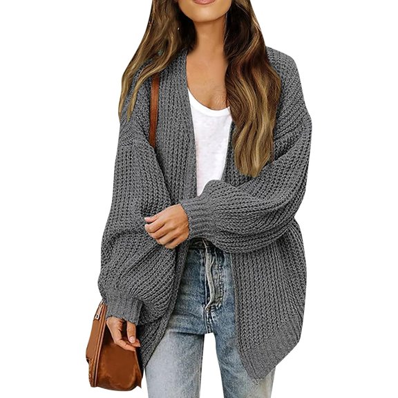 Cardigan Sweaters for Women Hemlock Long Sleeved Sleeved Cardigan With Pockets Knitted Sweater for Women Sweater