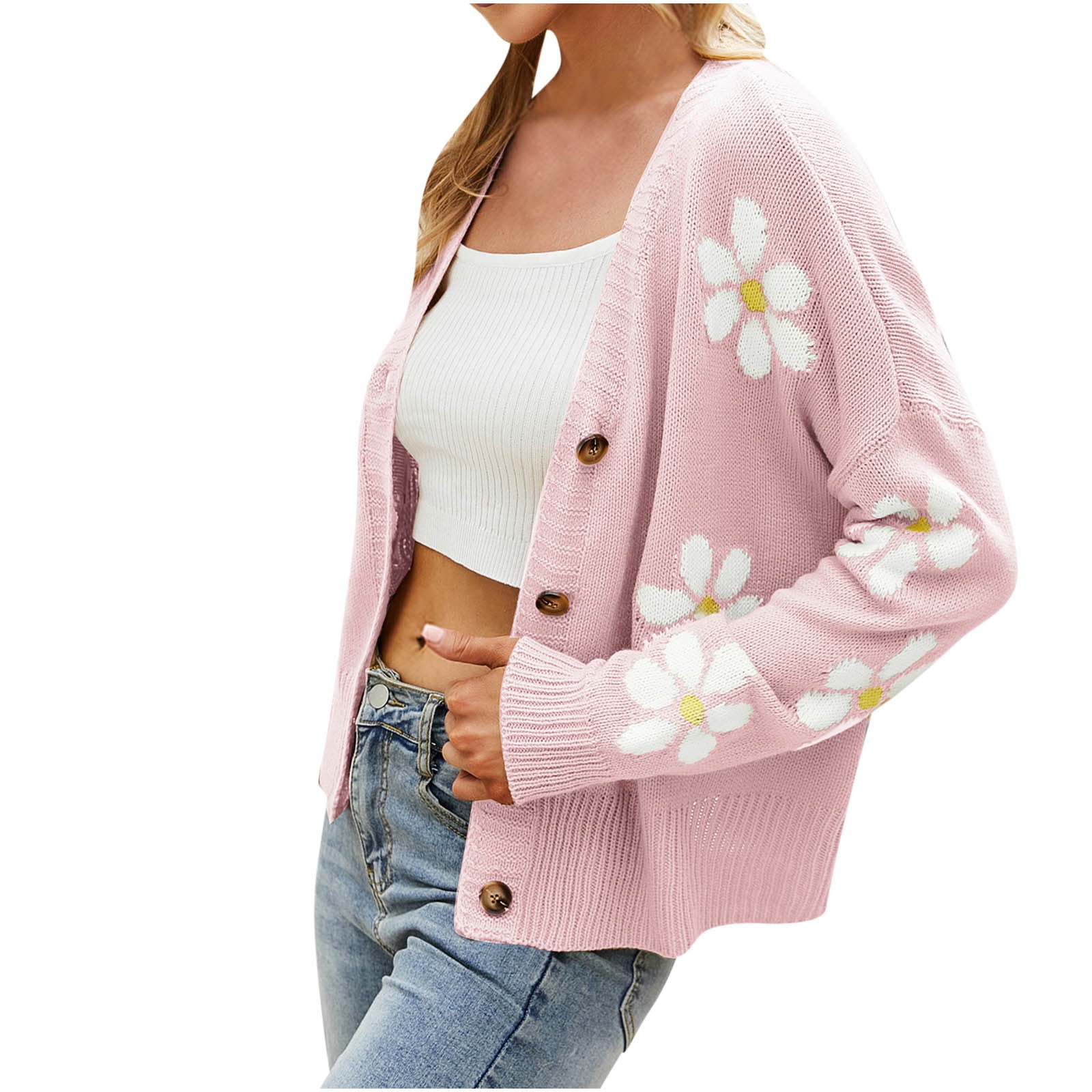 Slinky Brand Cardigan Floral Sweaters for Women for sale