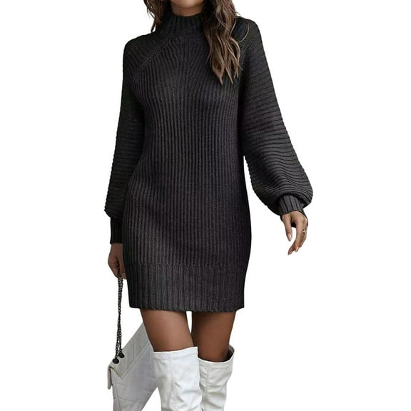 Cardigan Sweaters for Women Open Front Fall and Winter Sweaters Long Sleeve Loose Casual Coat Top Black XXL