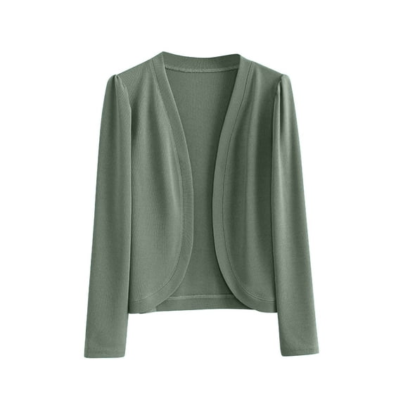 Cardigan Sweaters for Women Plus Size Casual Lightweight Long Sleeve Open Front Womens Cropped Cardigan Jackets