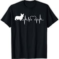 thumbnail image 1 of Cardigan Welsh Corgi Heartbeat T-Shirt, 1 of 4