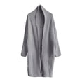 thumbnail image 1 of Cardigan Women Long Knitted Casual Vintage Loose Sweater Coat Solid Oversized Sweater Korean Cardigans, 1 of 6