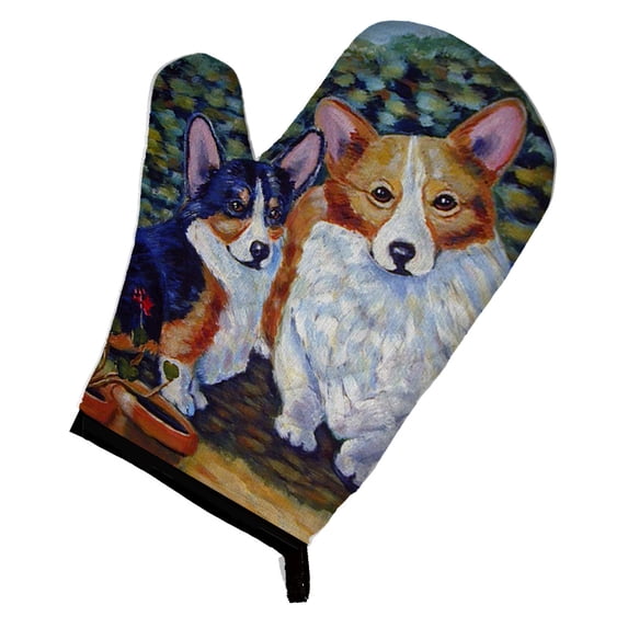 Cardigan and Pembroke Corgi Oven Mitt