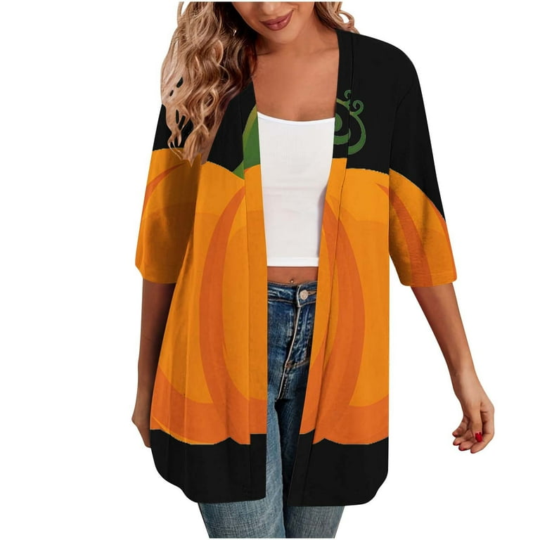 Pumpkin color cardigan hotsell
