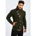 thumbnail image 1 of Cardigan with Stand-Up Collar – Stylish Design in Anthracite, 1 of 11