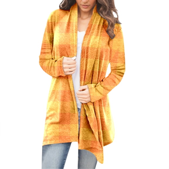 Cardigans Women Trendy Autumn And Casual Fashion Long Sleeve Funny Print Ladies Jacket Work Cardians