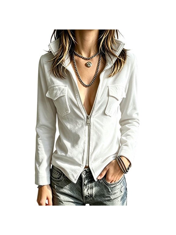 Cardigans for Women Comfortable Open Front Cardigan with Pocketed C Short Coat for Laides Black L