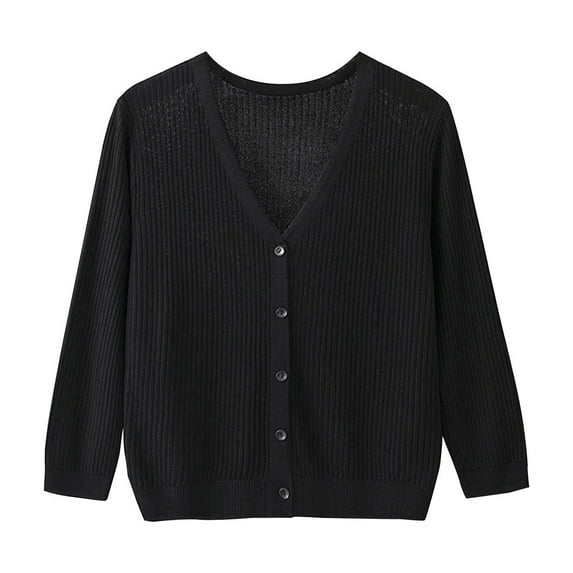 Cardigans for Women Plus Sizes Button Up Casual Leopard Print Knitted Button Long Sleeved Cardigan Sweater Top Coat Top