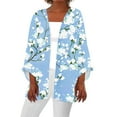 Cardigans for Women Plus Sizes Womens Summer Fall Printed Cardigan Long