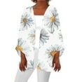 Cardigans for Women Plus Sizes Womens Summer Fall Printed Cardigan Long