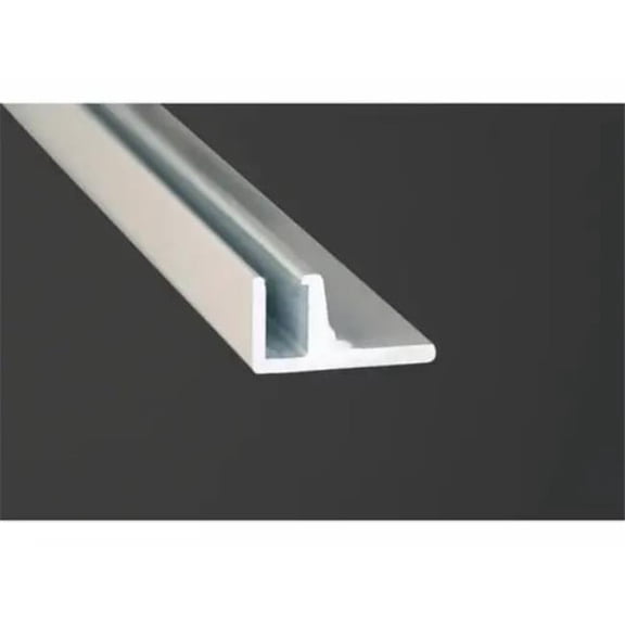 Cardinal VTWS08X25 8 ft. Straight Vertical Mount Coping Track, White