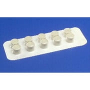 Monoject Syringe Tip Caps - 25/Tray, Case of 40 Trays