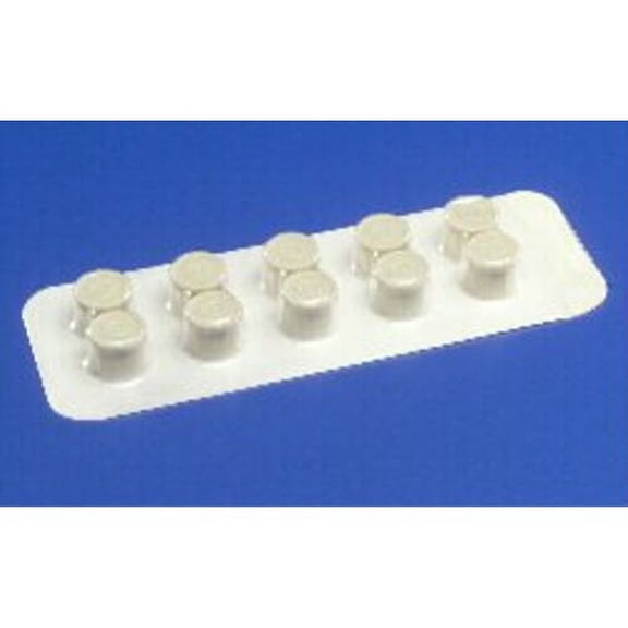 Monoject Syringe Tip Caps - 25/Tray, Case of 40 Trays