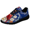 thumbnail image 1 of Cardinal American flag I Am Always With You Shoes Sneakers Black Size 3.5, 1 of 7