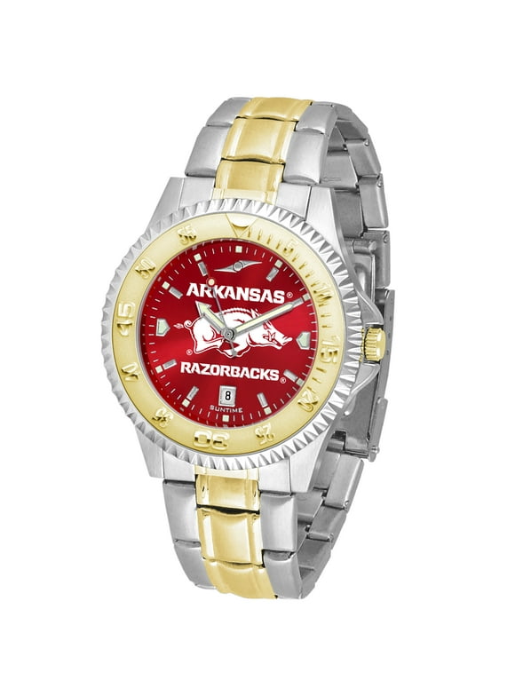 Cardinal Arkansas Razorbacks Competitor Two-Tone AnoChrome Watch