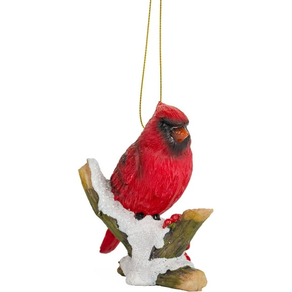 Cardinal Bird Christmas Tree Memorial Ornaments