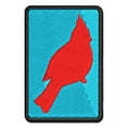 thumbnail image 1 of Cardinal Bird Solid Applique Multi-Color Embroidered Iron-On Patch - 2.0 Inch Mini, 1 of 5