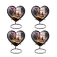 thumbnail image 1 of Cardinal Bird Urns For Adult Ashes, Miniature Urn, Keepsake Urns For Human Ashes, Cremation Urns For Women, Funeral Urns For Ashes Adult Male, Portable Memorial Urns 3 Inch, Set Of 4, 1 of 5