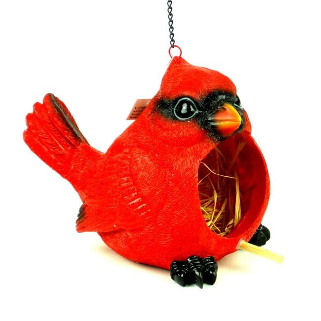 Cardinal Birdhouse, Red - Walmart.com