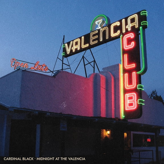 Cardinal Black Midnight at the Valencia (Vinyl Record) 12" Album Coloured Vinyl