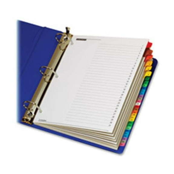 Cardinal Brands- Inc One Step Index System- Daily- 1-31 Tab- Clear