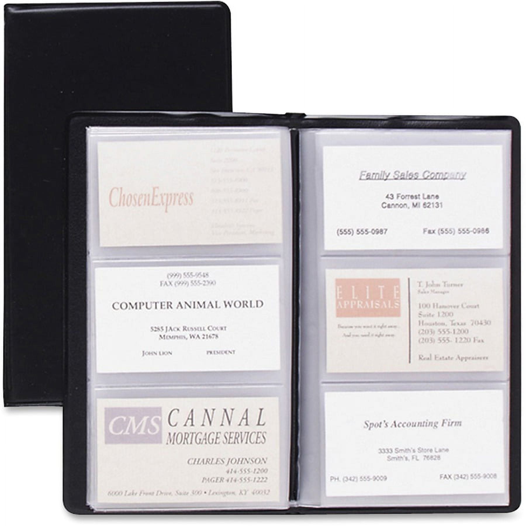 Cardinal Business Card File - 72 Capacity - 4.38 Cardinal Business Card File - 72 Capacity - 4.38